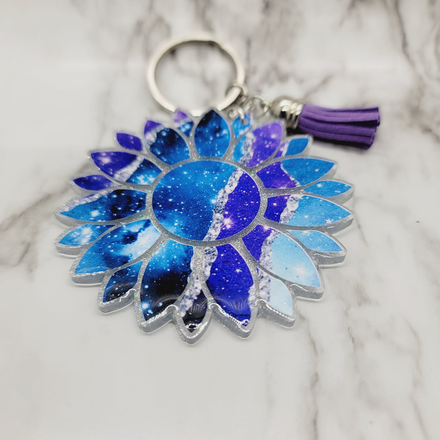 Sunflower - Acrylic Keychain - 3 Inch Keychain