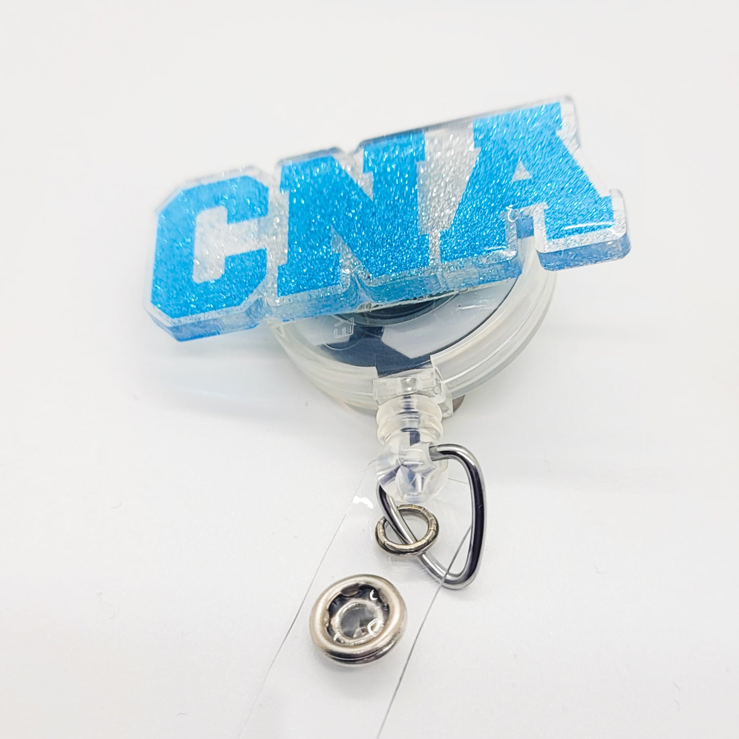 CNA - Acrylic Badge Reel - 2 inch Retractable Badge Reel - Interchangeable
