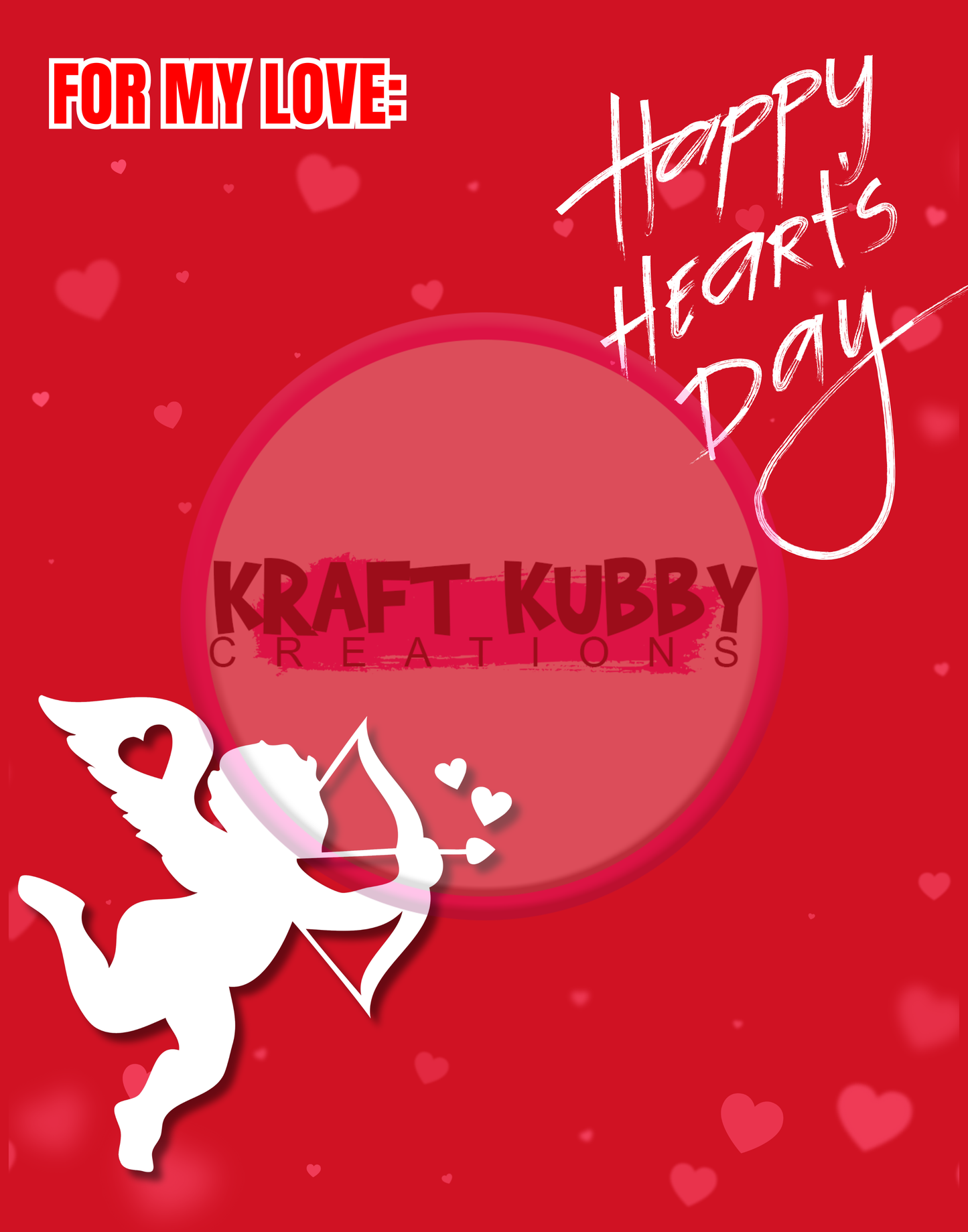 Jumbo Valentine Card Treat Templates - Digital - 11x14 inch