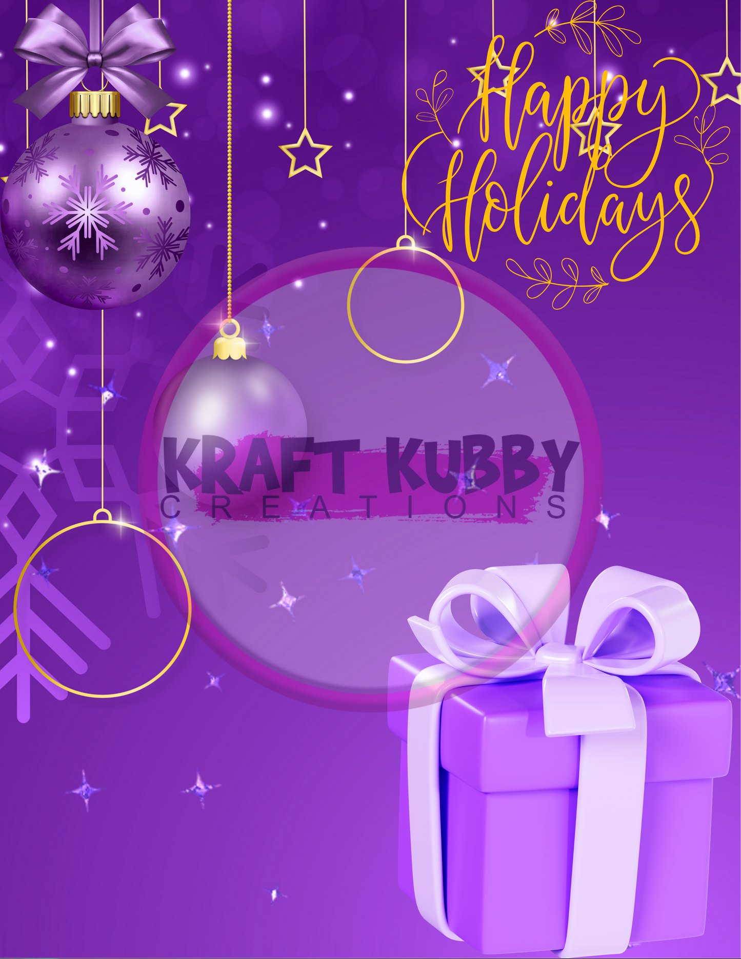 Jumbo Christmas Card Treat Templates - Digital - 8.5x11 inch