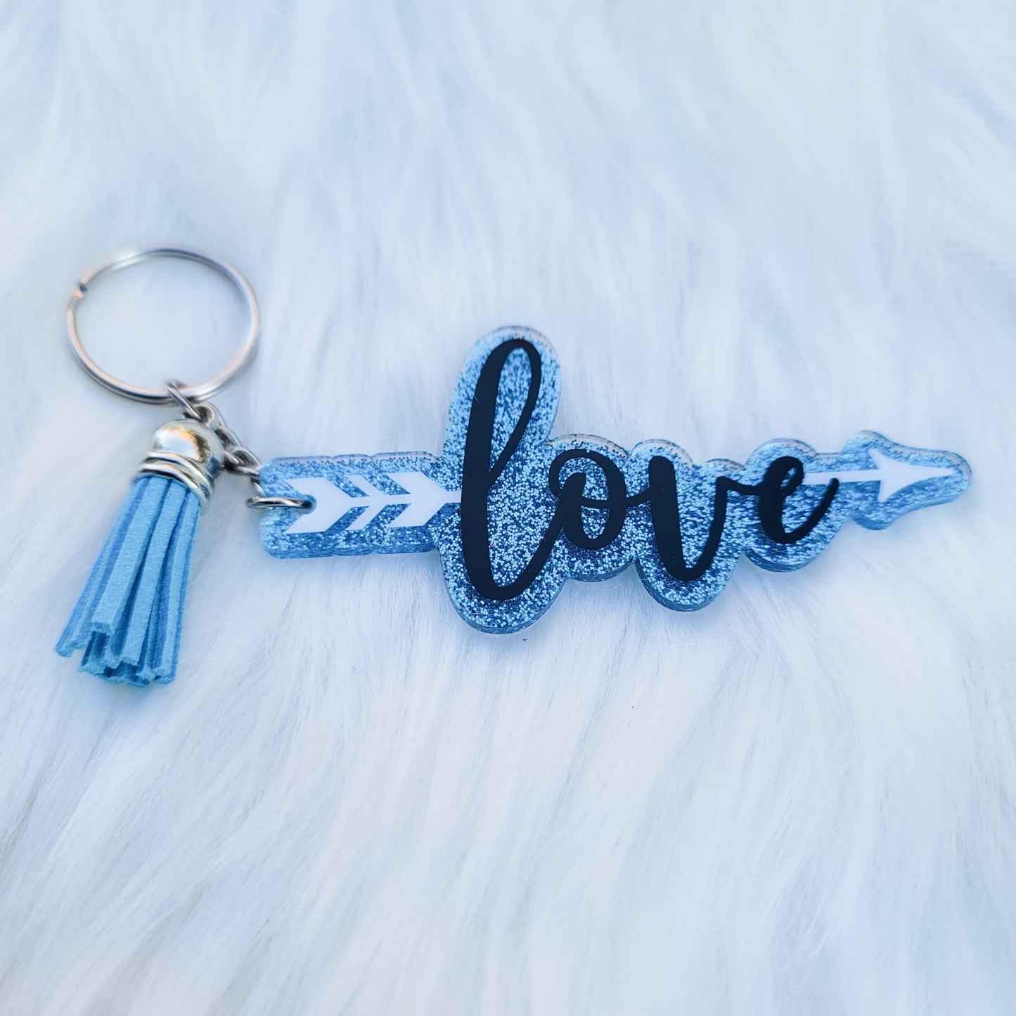 Love - Acrylic Keychain - 3 Inch Keychain