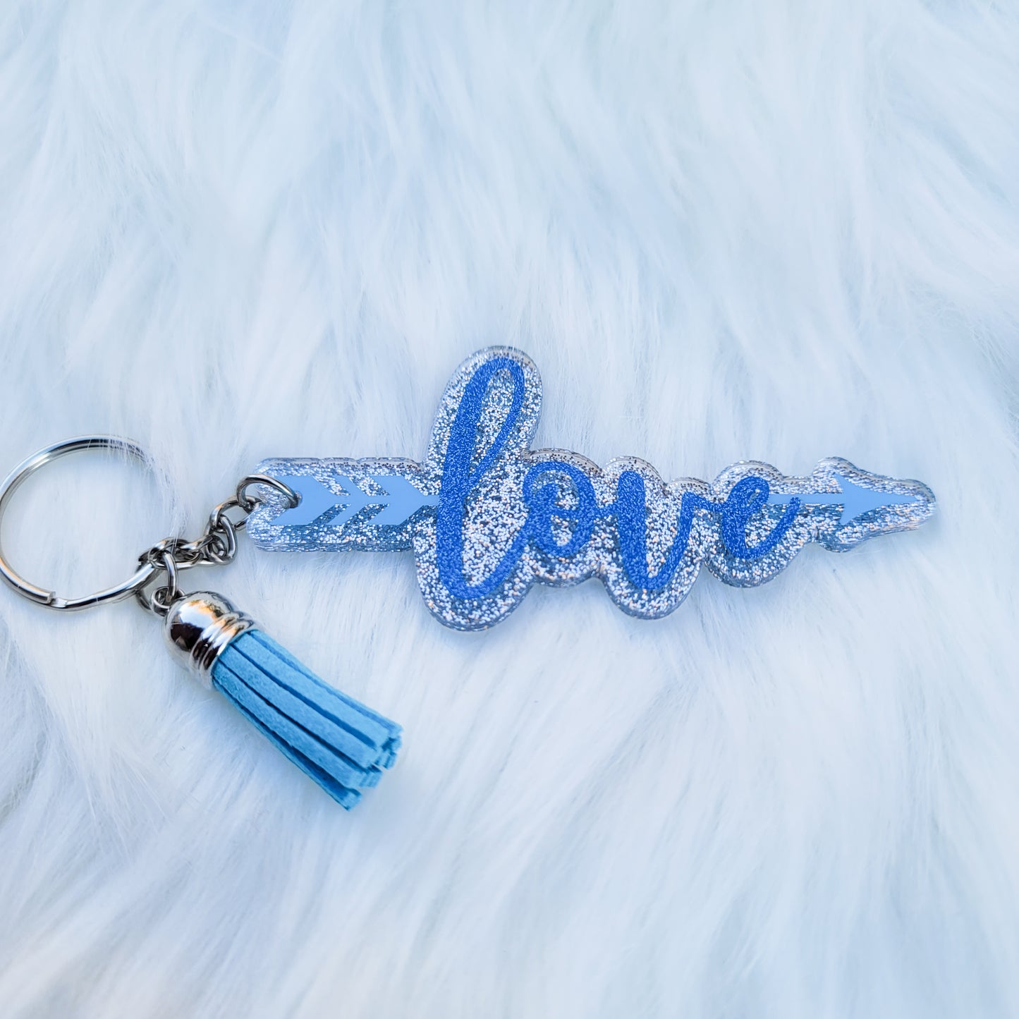 Love - Acrylic Keychain - 3 Inch Keychain