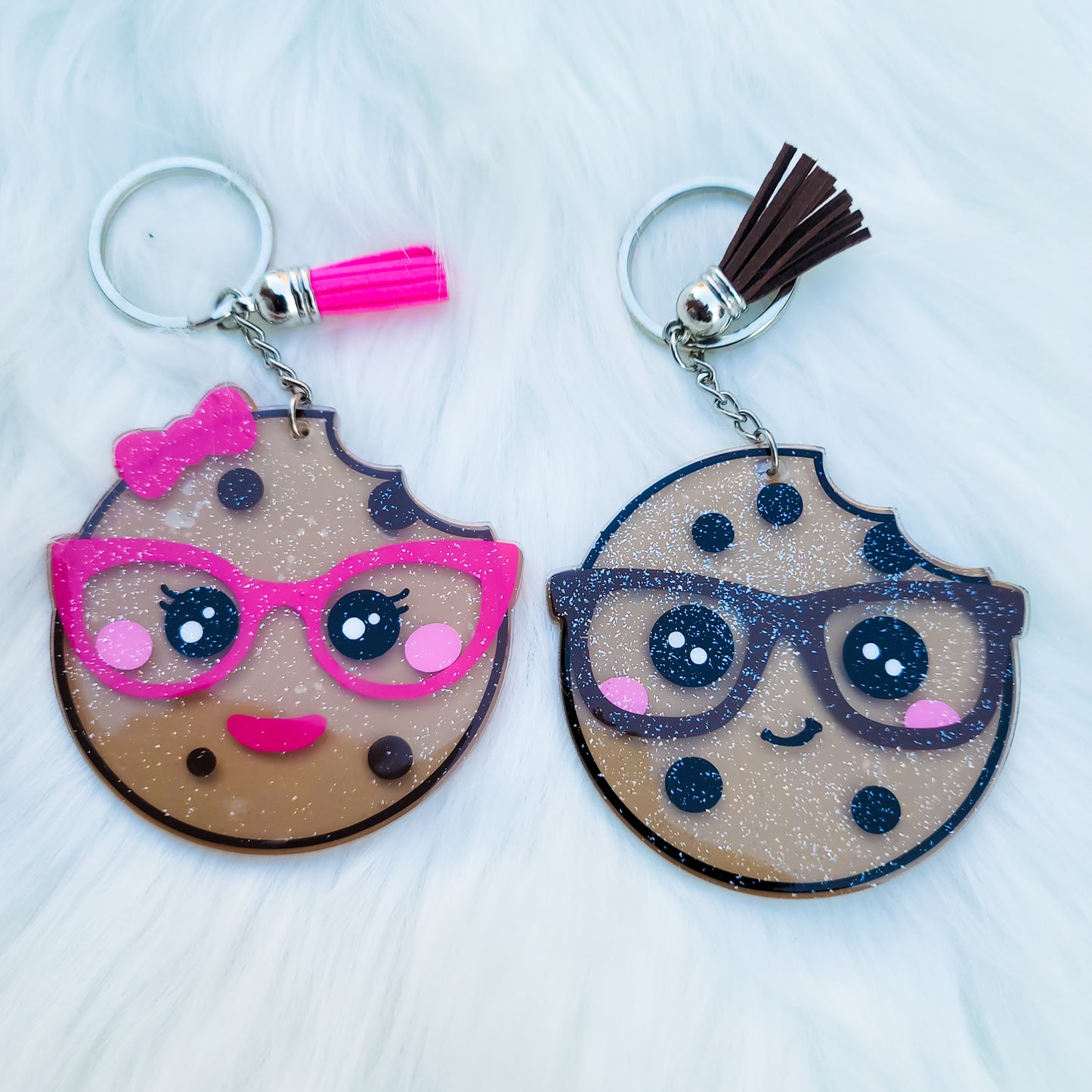 Cookie Girl - Acrylic Keychain - 3 Inch Keychain