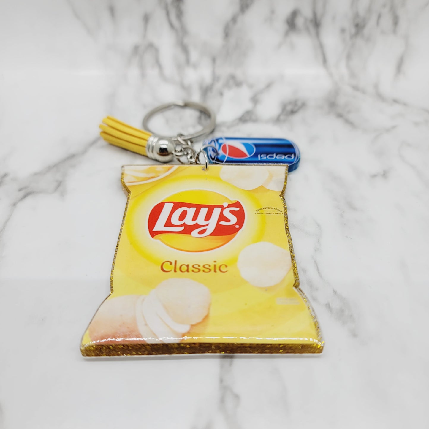 Chips - Acrylic Keychain - 3 Inch Keychain