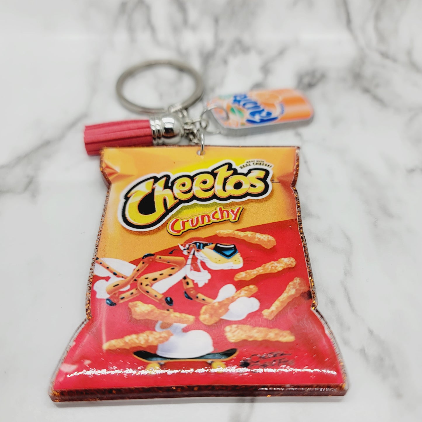 Chips - Acrylic Keychain - 3 Inch Keychain