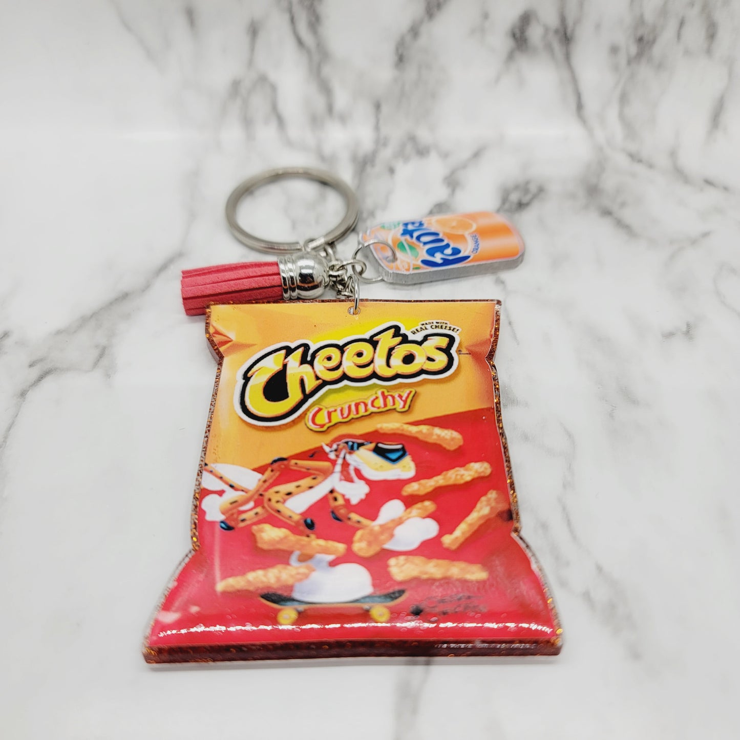 Chips - Acrylic Keychain - 3 Inch Keychain