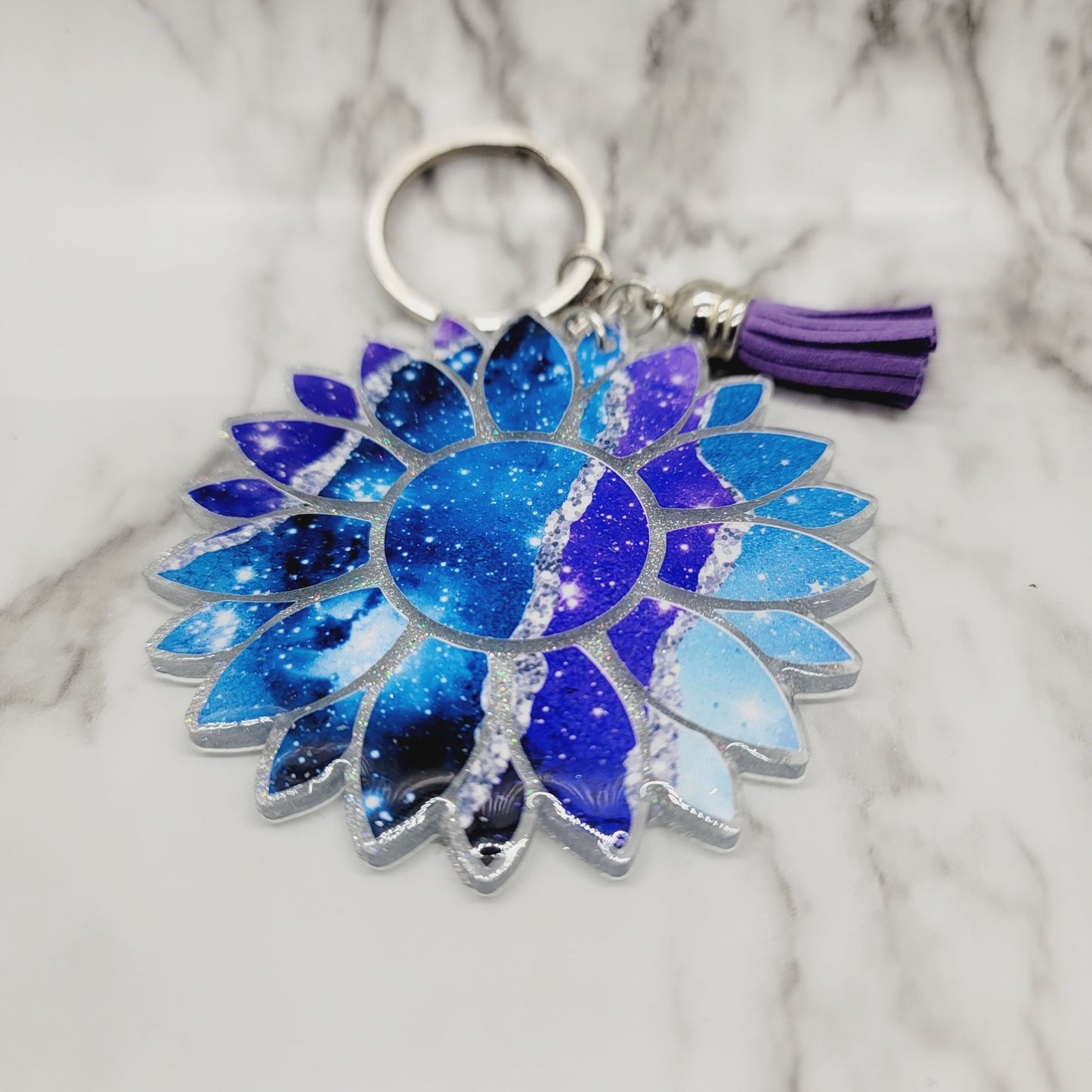 Sunflower - Acrylic Keychain - 3 Inch Keychain