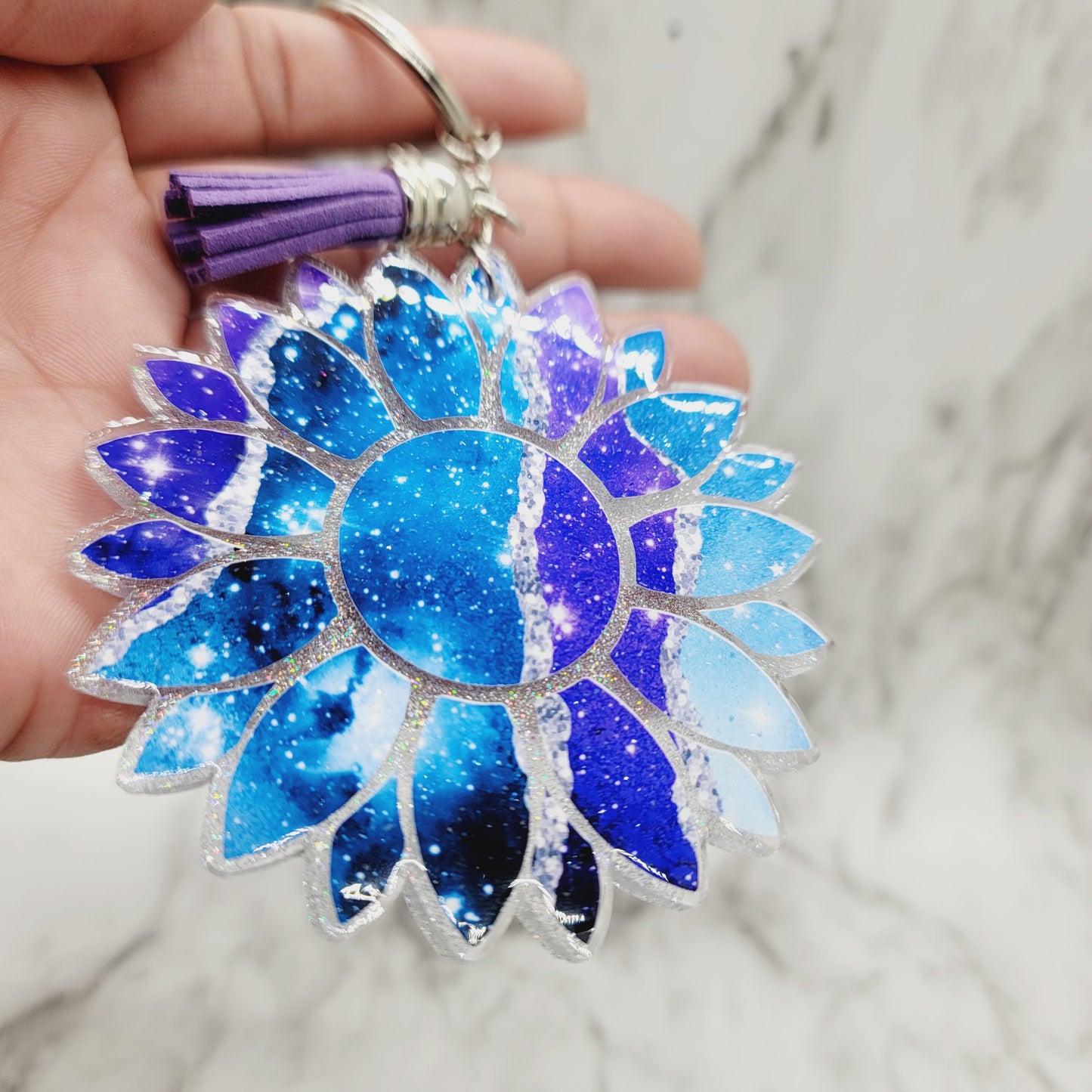 Sunflower - Acrylic Keychain - 3 Inch Keychain