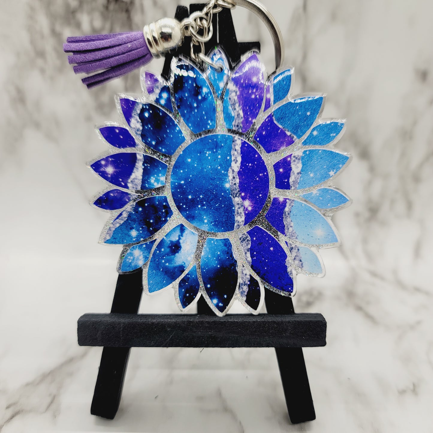 Sunflower - Acrylic Keychain - 3 Inch Keychain