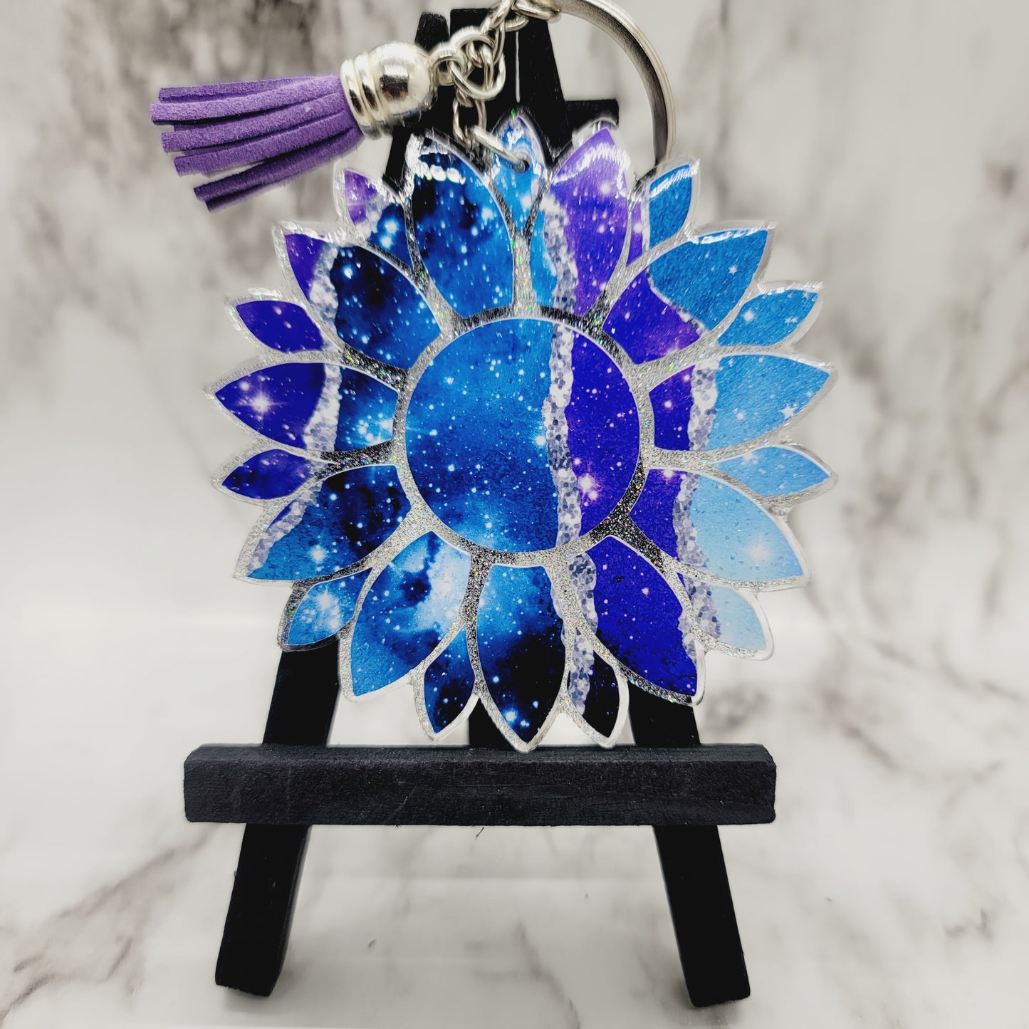 Sunflower - Acrylic Keychain - 3 Inch Keychain