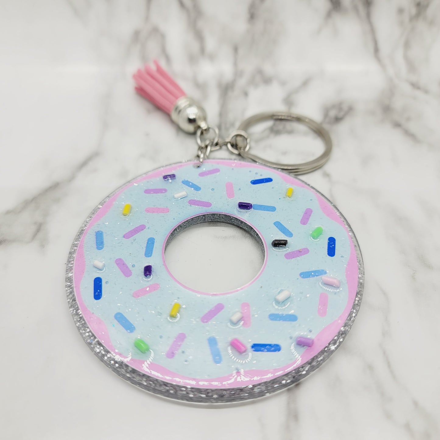 Donut - Acrylic Keychain - 3 Inch Keychain