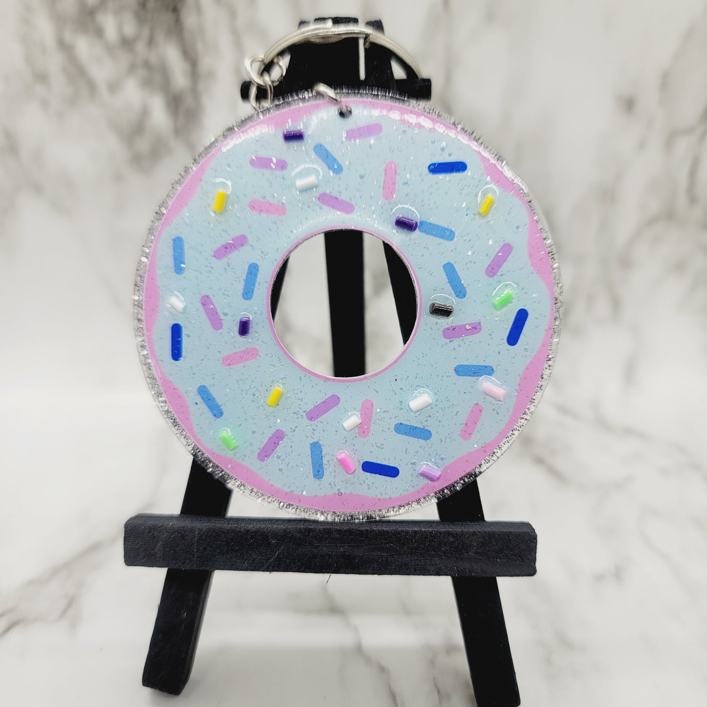 Donut - Acrylic Keychain - 3 Inch Keychain