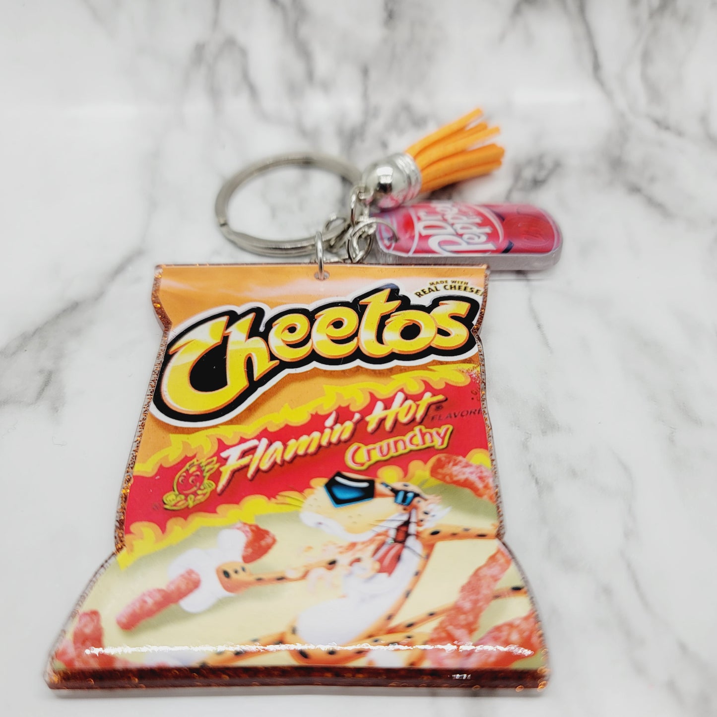 Chips - Acrylic Keychain - 3 Inch Keychain