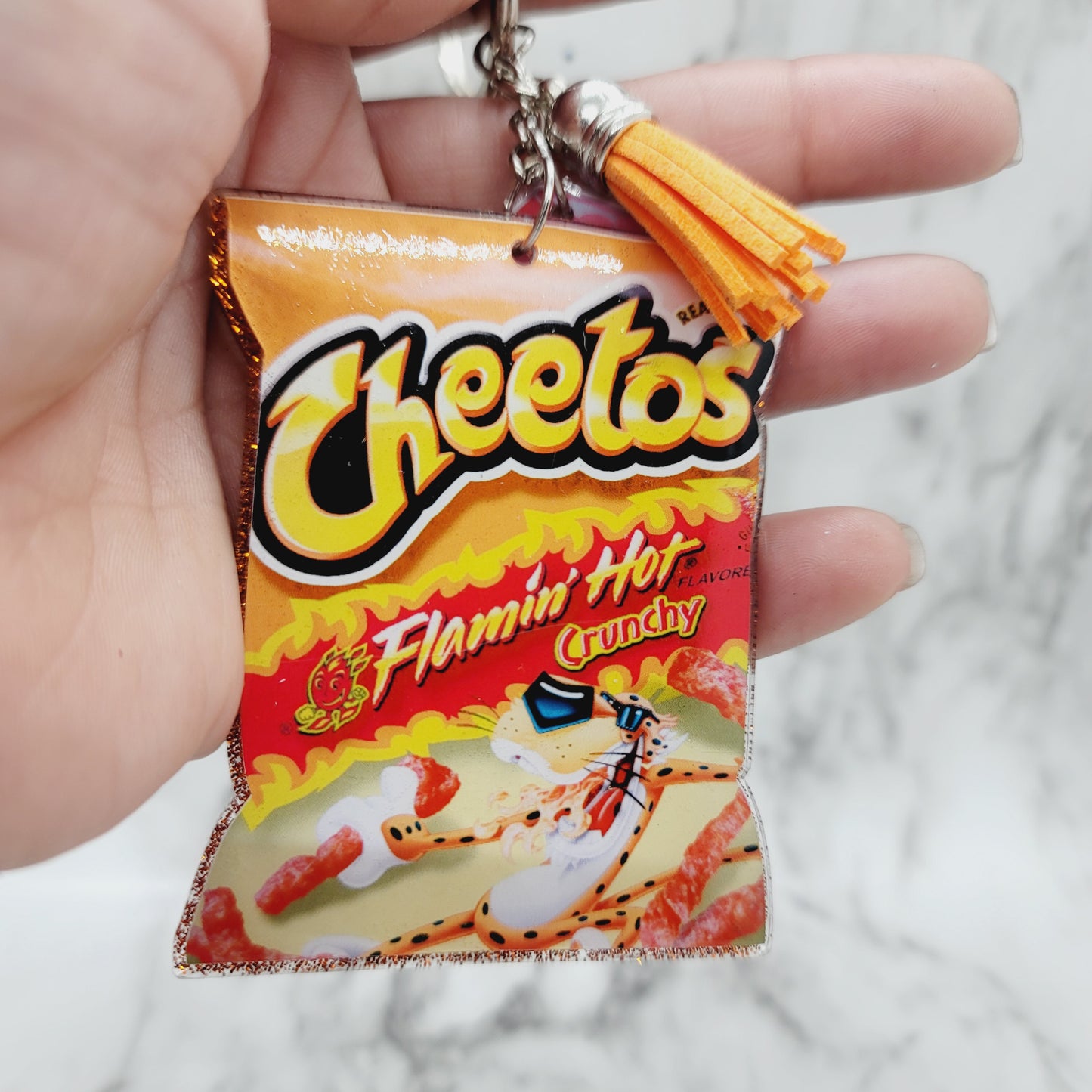 Chips - Acrylic Keychain - 3 Inch Keychain