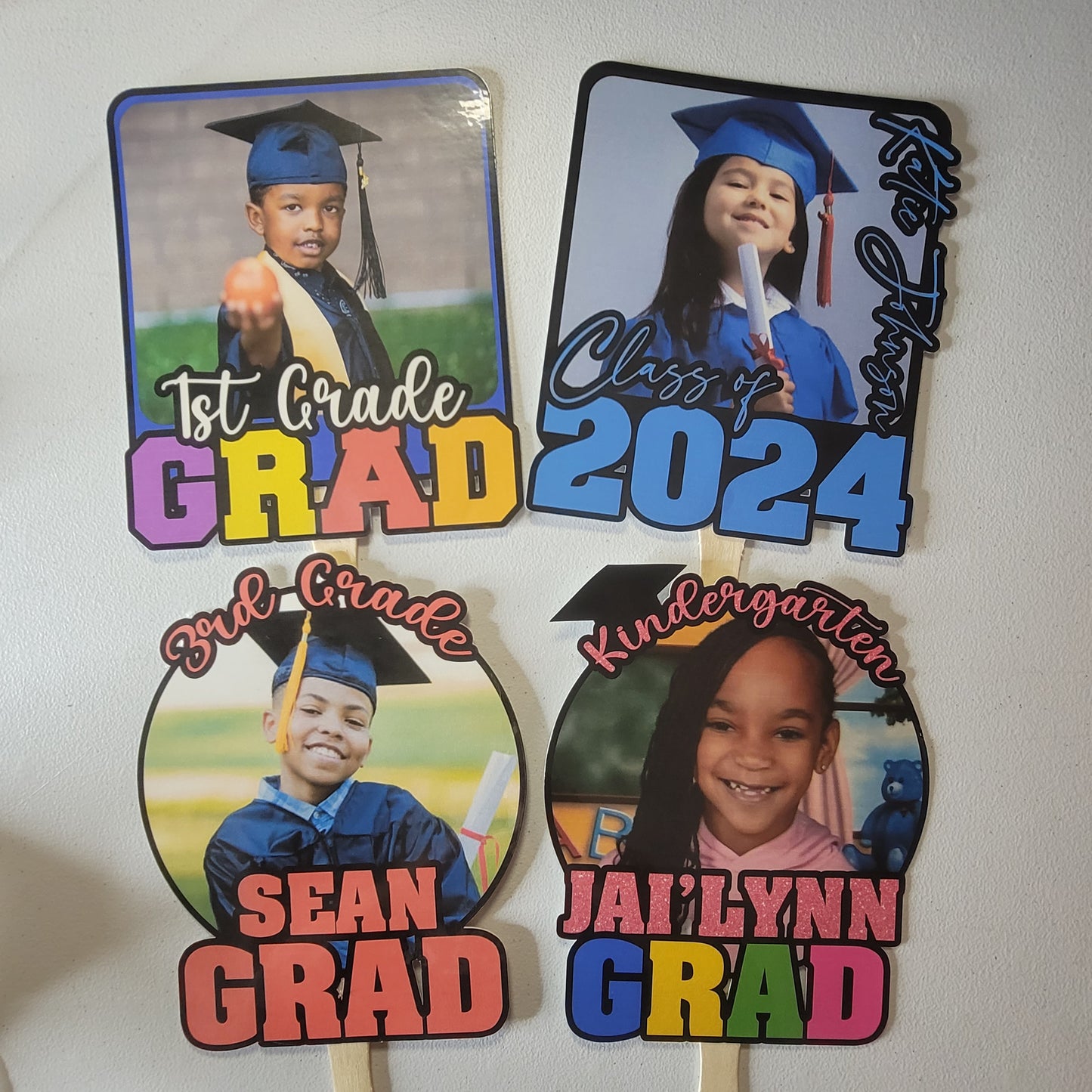 Kid's Graduation Fans (5) | School Graduation | Elementary School | Accessories | Pre-School Graduation (Copy)