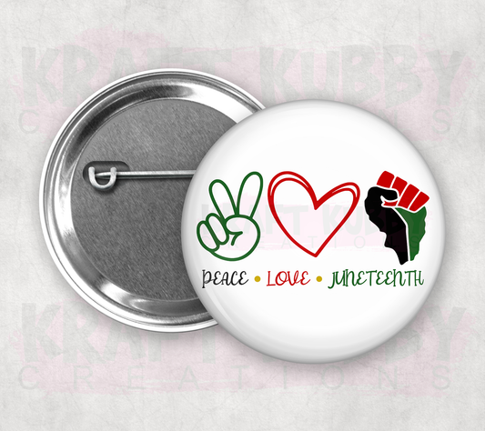 Pinback Button - Juneteenth