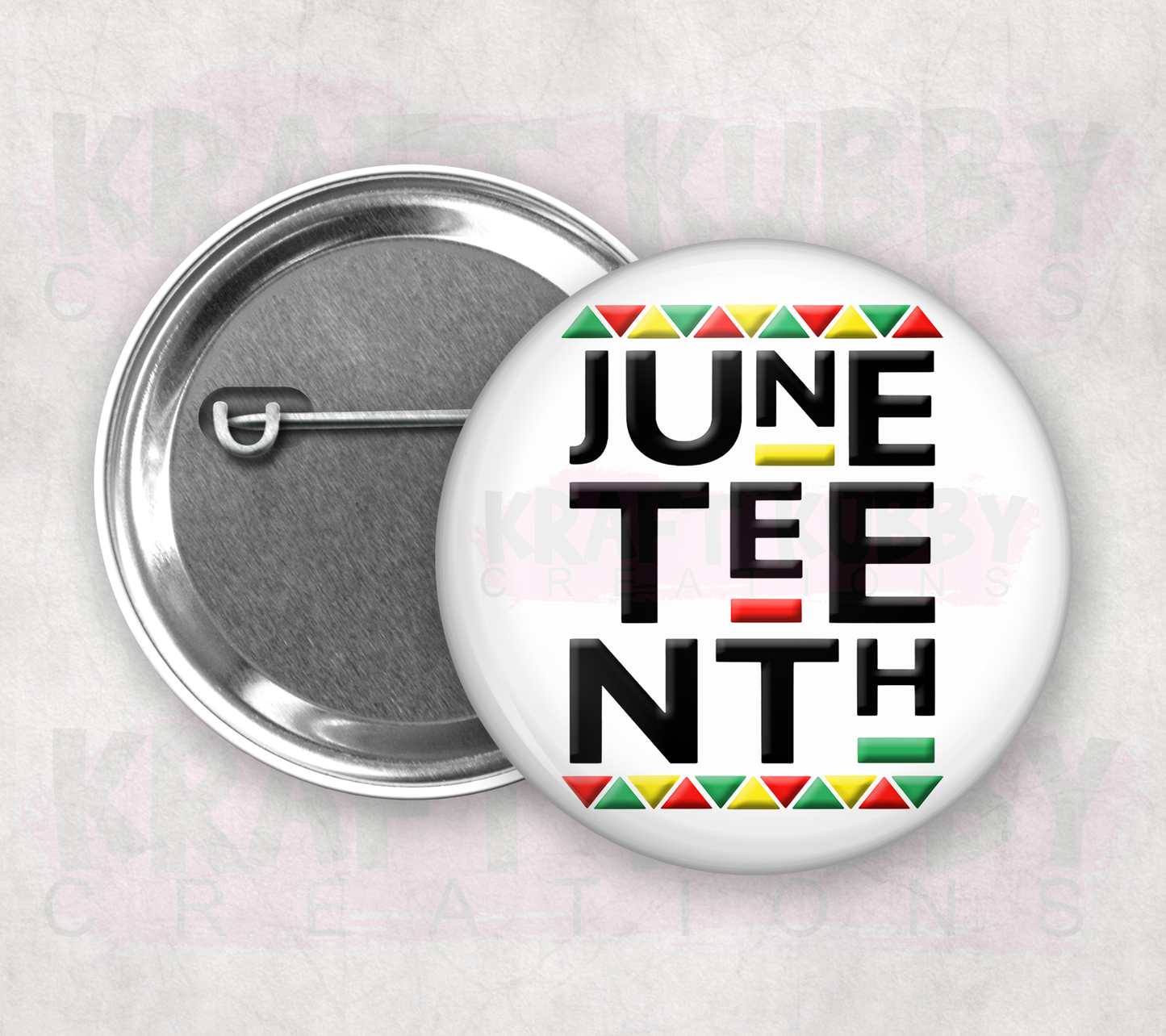 Pinback Button - Juneteenth